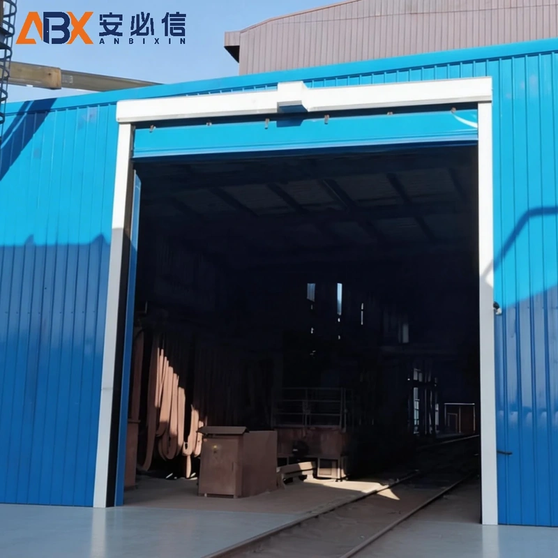 梅州市软帘堆积门